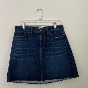J. Crew denim skirt